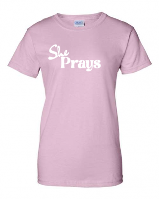 She Prays T-Shirt - Image 9