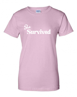 She Survived T-Shirt - Image 7