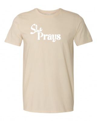 She Prays T-Shirt - Image 6
