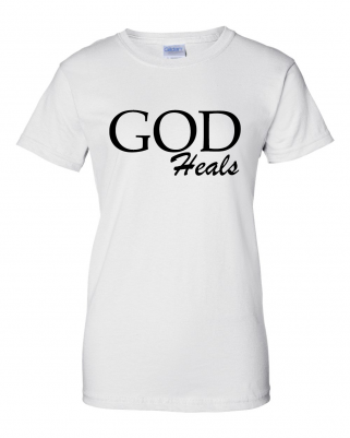 God Heals T-Shirt - Image 2