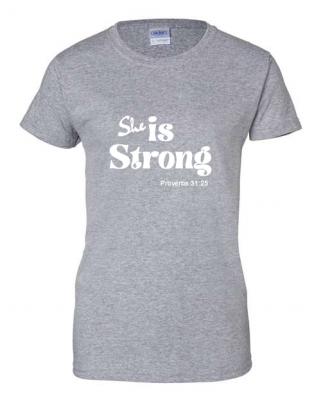 She Is Strong T-Shirt - Image 3