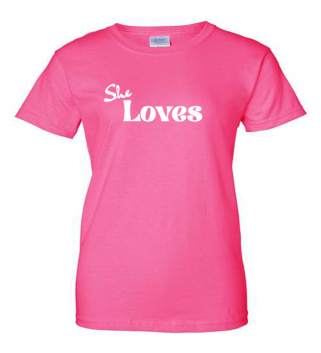 She Loves T-Shirt - Image 4