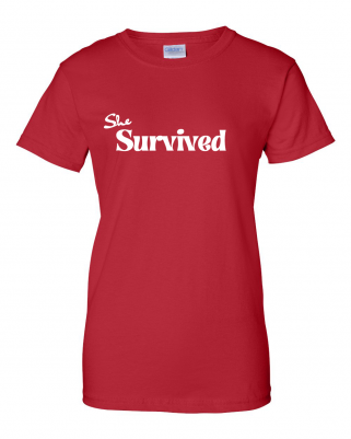 She Survived T-Shirt - Image 2