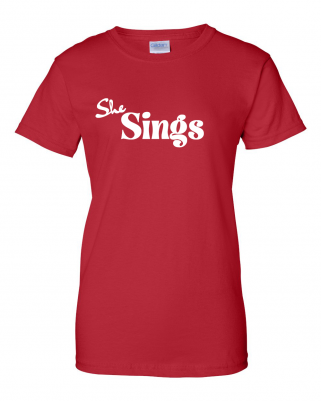 She Sings T-Shirt - Image 3