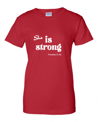 She Is Strong T-Shirt - Image 2