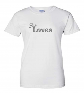 She Loves T-Shirt - Image 2